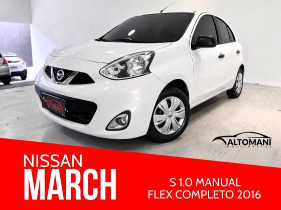 NISSAN MARCH 1.0 S 12V FLEX 4P MANUAL